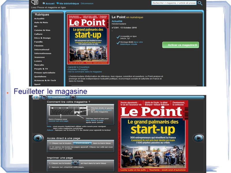 Feuilleter le magasine